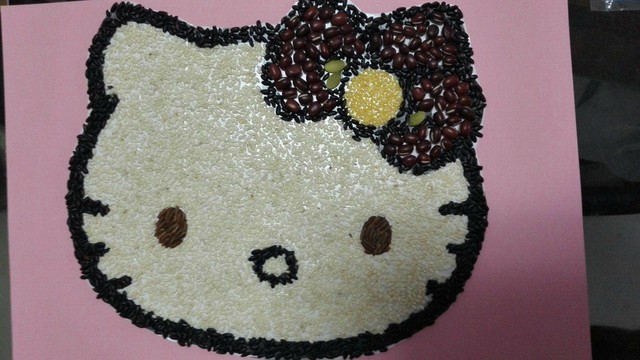 谷物贴画
