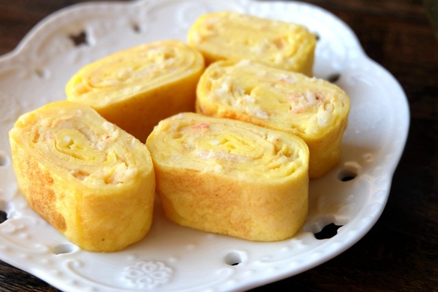 【多妈爱下厨】磷虾肉厚蛋烧