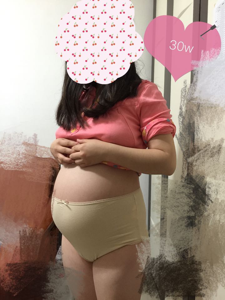 30w大肚照，感觉头位转横了，求助