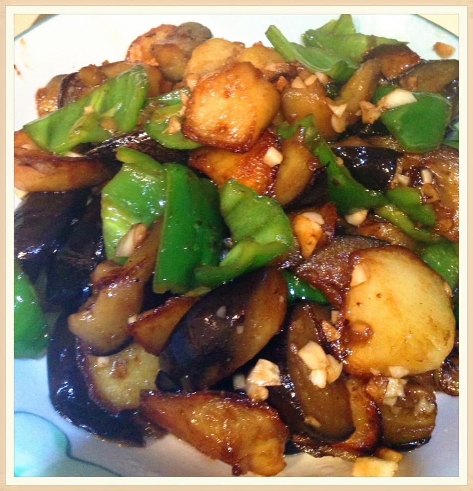 最爱素菜之——地三鲜