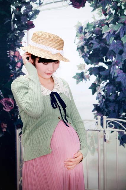 宝妈晒晒自己的孕妇照吧!_怀孕几个月拍孕妇照最好呢?_宝宝树