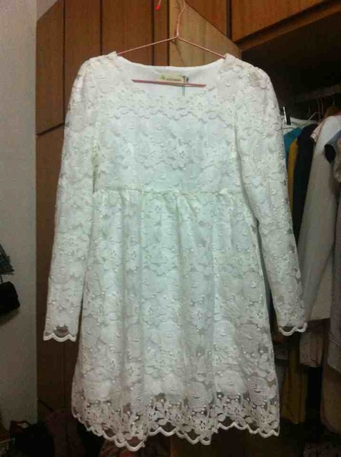 承接我的上个贴子,今天刚收到的一件衣服,发实物给大家看,非常好!