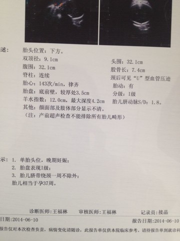 37周b超数据 头围和腹围一样大正常么 宝宝树