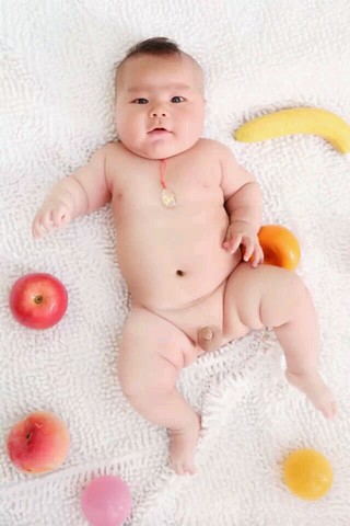 谁有我儿子腿粗