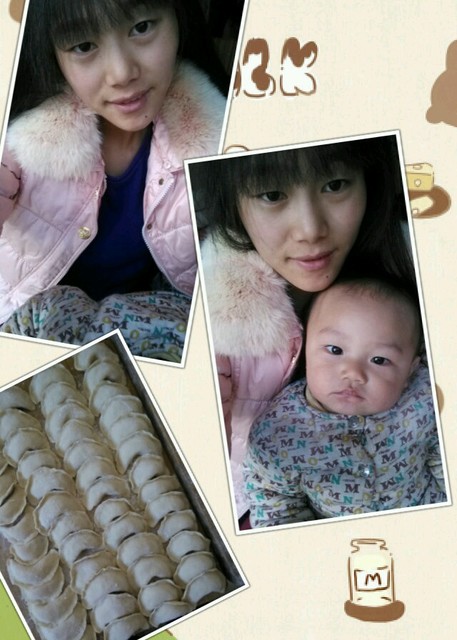 好喜欢宝妈,突然发现相册里和宝宝的合照寥寥无几,发张冬至时候的照片