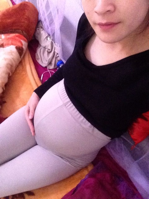 36了,快了,怕怕肚子好小又圆