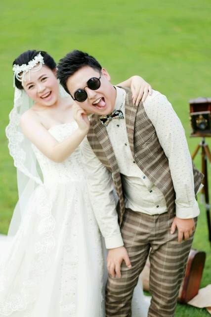 我也晒晒夫妻相