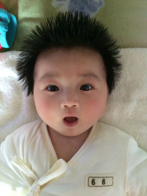 已经不是爆炸头啦!快来围观