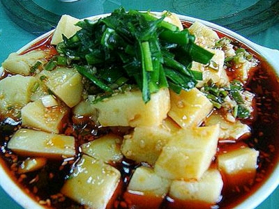 搅团家族～～凉拌搅团