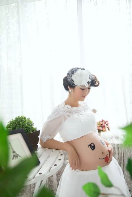 我们一起来【炫腹】_各位大肚婆们,春暖花开的季_宝宝树