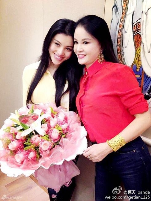 明星家庭照,告诉你基因有多强大