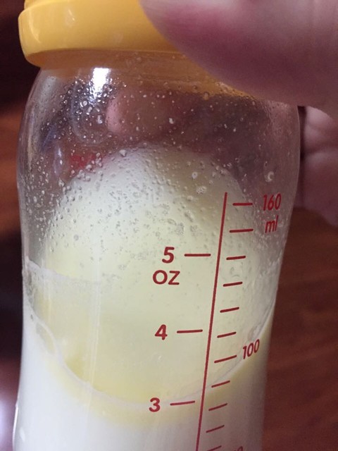 急求!今天解冻了昨天的冻奶发现有白色颗粒
