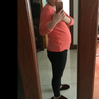 孕妇肚子五个月图片