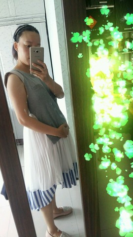 你们的肚子有鼓起来了吗?