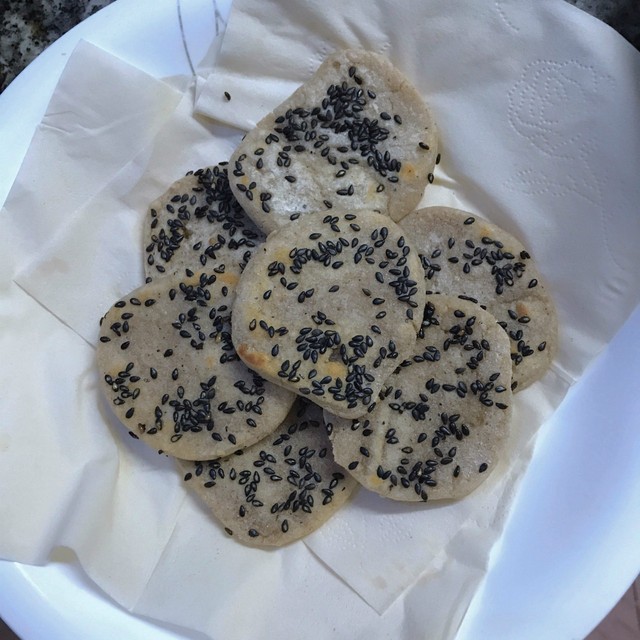 传统美食木薯煎饼.